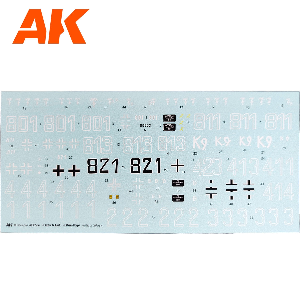 AK Interactive AK35504-B PZ.KPFW.IV AUSF.D AFRIKA KORPS + 5 FIGURES GERMAN TANK CREW AFRIKA KORPS 1/35 – zdjęcie 4