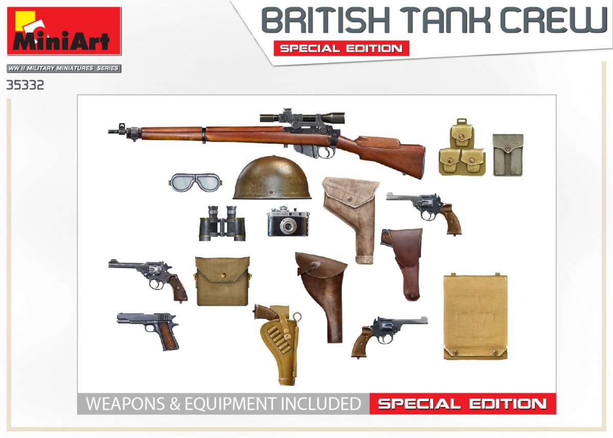 Miniart 35332 BRITISH TANK CREW. SPECIAL EDITION 1/35 – zdjęcie 5