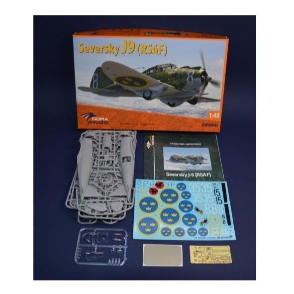 Dora Wings 48042 Seversky J9 (RSAF) 1/48 – immagine 3