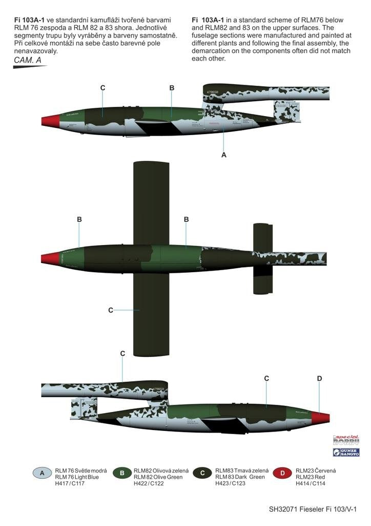 Special Hobby 32071 Fieseler Fi 103 / V-1 1/32 – zdjęcie 2