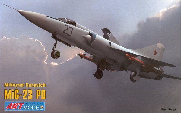 Art Model 7208 Mikoyan-Guriewicz MiG-23 PD 1/72