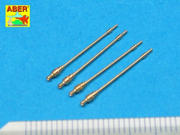 Aber 35L-092 Set of 4 barrels for german machine guns MG42 without jacket 1/35 – zdjęcie 2