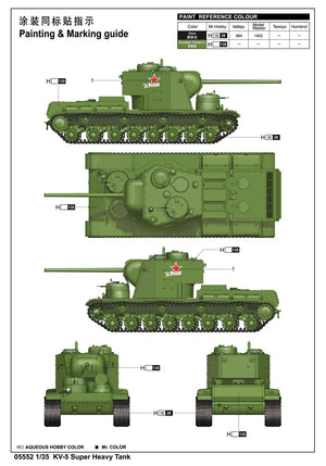 Trumpeter 05552 KV-5 Super Heavy Tank 1/35 – image 3