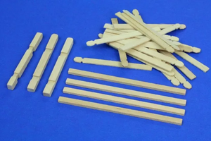 RB Model 35D04 Wooden palings (corner) 1/35 – zdjęcie 2
