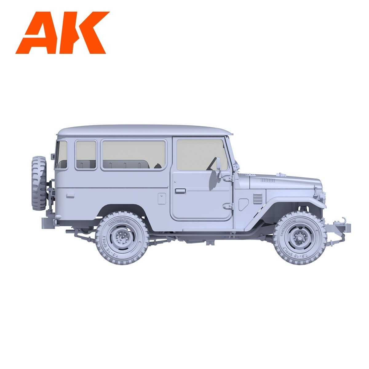AK Interactive AK35001 FJ43 SUV WITH HARD TOP 1/35 – zdjęcie 7