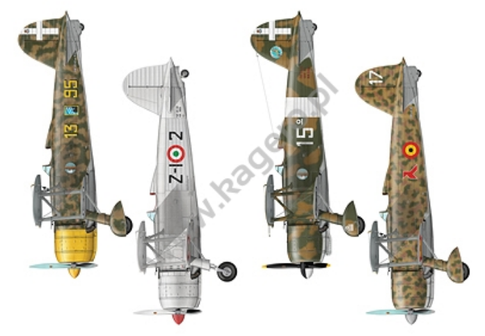 Kagero 7102 Fiat C.R. 42 EN/PL – zdjęcie 5