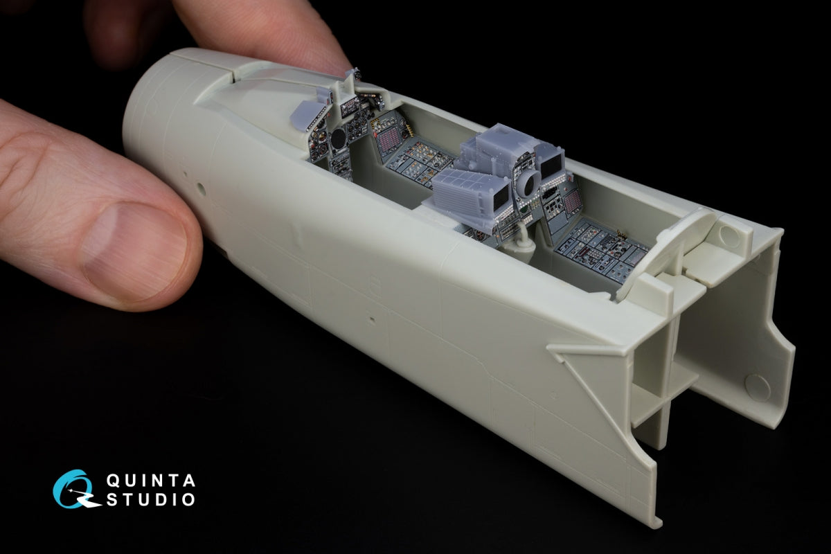 Quinta Studio QDS+48262 Tornado IDS Italian 3D-Printed coloured Interior on decal paper (Revell) (small version) (with 3D-printed resin parts) 1/48 – imagen 15