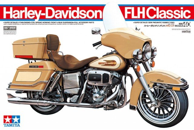 Tamiya 16040 Harley Davidson FLH Classic 1/6