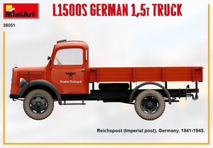 MiniArt 38051 L1500S GERMAN 1,5T TRUCK 1/35 – zdjęcie 5