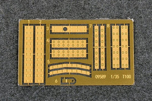 Trumpeter 09590 Soviet T-100 Heavy Tank 1/35 – zdjęcie 10