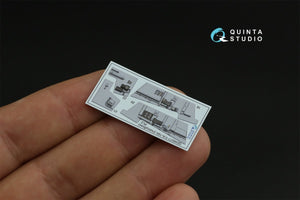 Quinta Studio QD48277 F/A-18А 3D-Printed &amp;amp; coloured Interior on decal paper (HobbyBoss) 1/48 – zdjęcie 8
