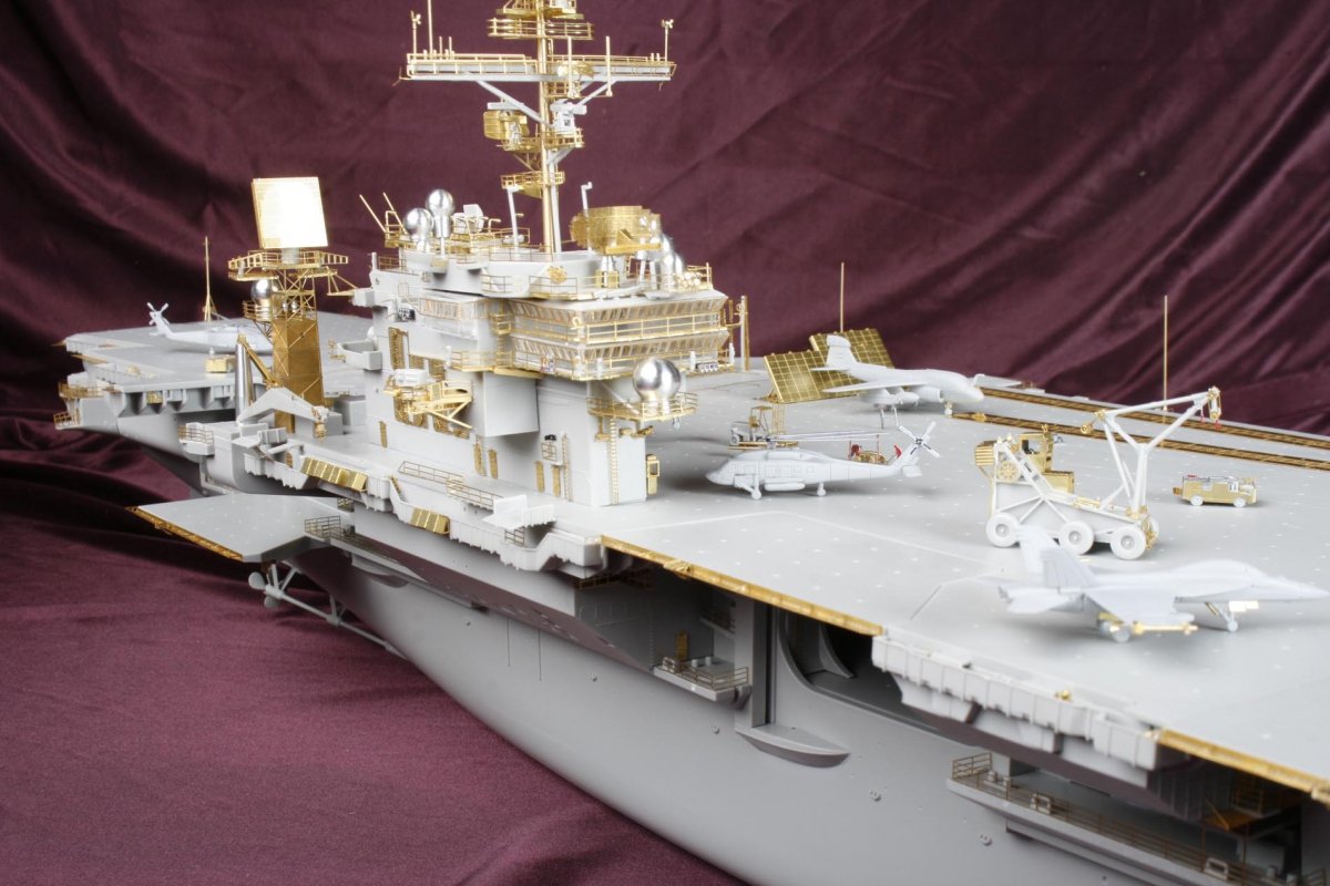 MK1 Design MS-35041 CV-63 Kitty Hawk Detail-UP 1/350
