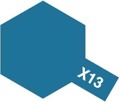 Tamiya X13 Metallic Blue (81513) Acrylic paint 10ml – zdjęcie 2
