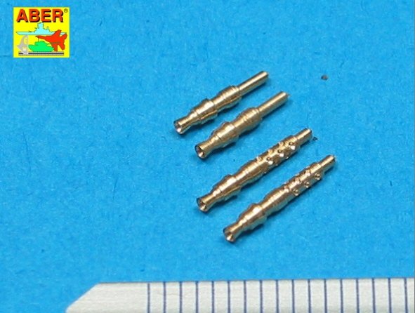 Aber A32003 Set of 4 barrels tips for German 7.92 mm MG 17 aircraft machine guns (1/32) – image 2