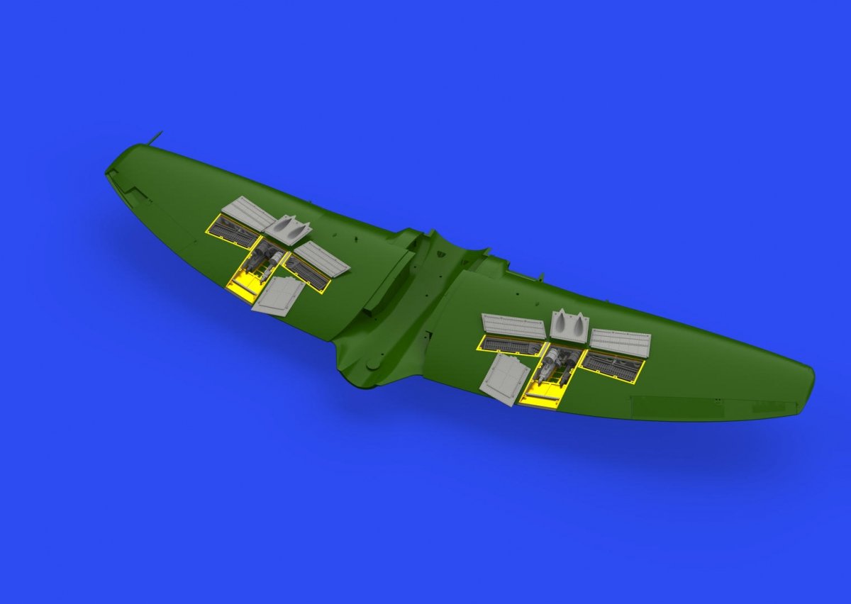 Eduard 648638 Tempest Mk.II gun bays EDUARD/SPECIAL HOBBY 1/48 – zdjęcie 2