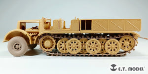 E.T. Model P35-062 WWII German Sd.Kfz.9 18t FAMO Sagged front wheels and Workable Track 1/35 – zdjęcie 11