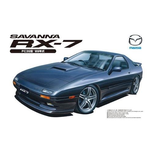 Aoshima 04660 FC3S RX-7 LATE VER. &amp;#39;89 MODEL (MAZDA) 1/24