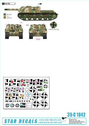 Star Decals 35-C1042 Finnish Tanks in WW2 # 6 1/35 – zdjęcie 2