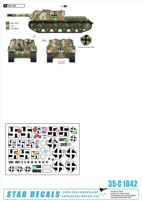 Star Decals 35-C1042 Finnish Tanks in WW2 # 6 1/35 – zdjęcie 2
