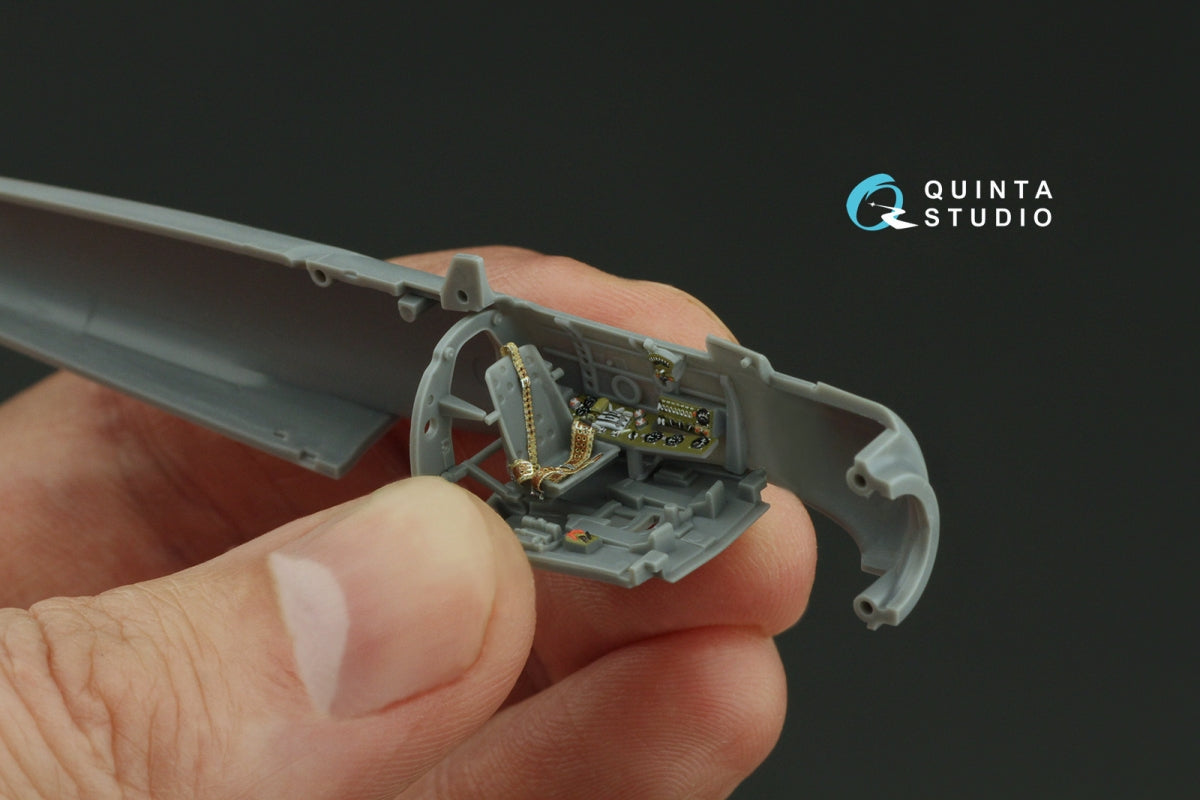 Quinta Studio QD72162 A6M2 Zero (Mitsubishi Prod.) 3D-Printed coloured Interior on decal paper (Tamiya) 1/72 – zdjęcie 7
