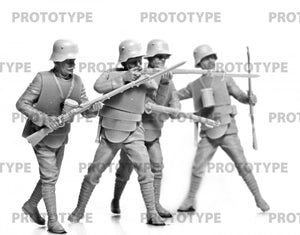 ICM 35722 WWI German Infantry in аrmor 1/35 – zdjęcie 4
