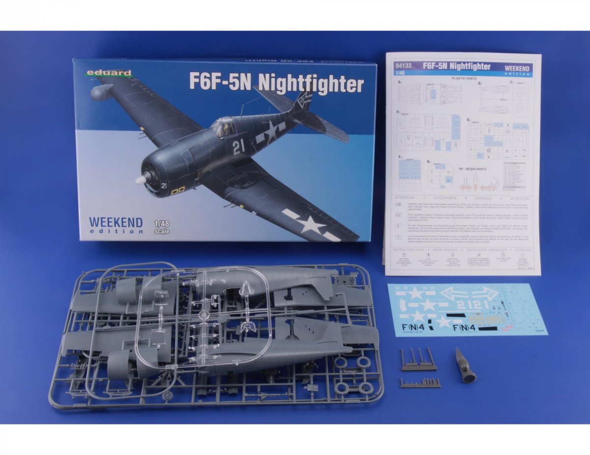 Eduard 84133 F6F-5N Nightfighter 1/48 – image 2