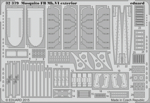 Eduard 32379 Mosquito FB Mk. VI exterior TAMIYA