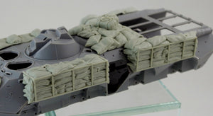 Panzer Art RE35-693 Sandbags armor for Ukrainian BTR-80 1/35 – image 6