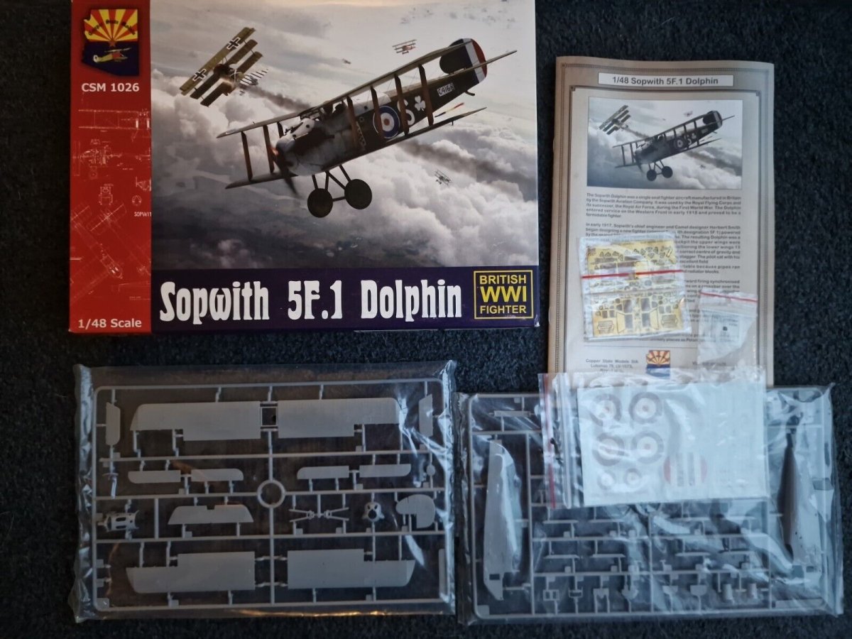 Maquette Copper State Models K1026 Sopwith 5F.1 Dolphin au 1/48 – image 2