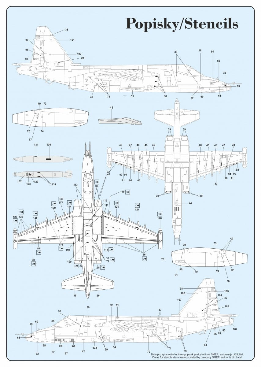 Kozavody Prostejov KPM4806 Su-25SM 1/48 – zdjęcie 2