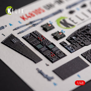 KELIK K48105 UH-1N &amp;quot;Twin Huey&amp;quot; - interior 3D decals for Zimi Model/KittyHawk kit 1/48 – image 3