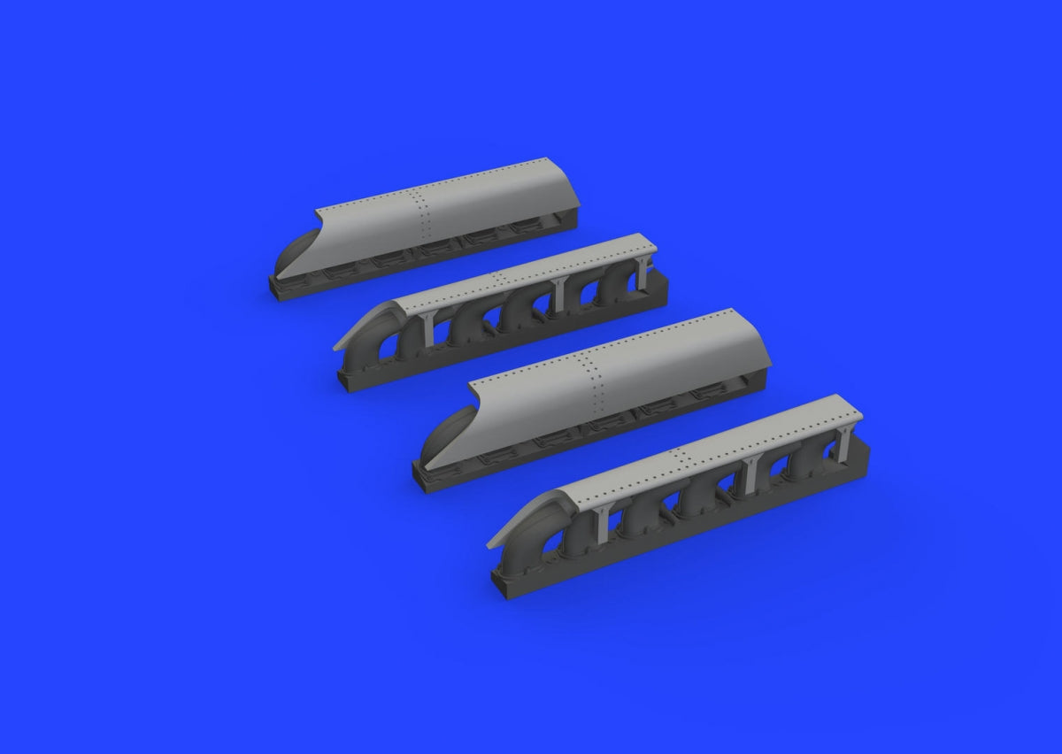 Eduard 672356 Me 410 exhaust stacks PRINT AIRFIX 1/72
