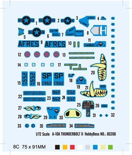 Hobby Boss 80266 A-10A Thunderbolt II 1/72 – zdjęcie 3
