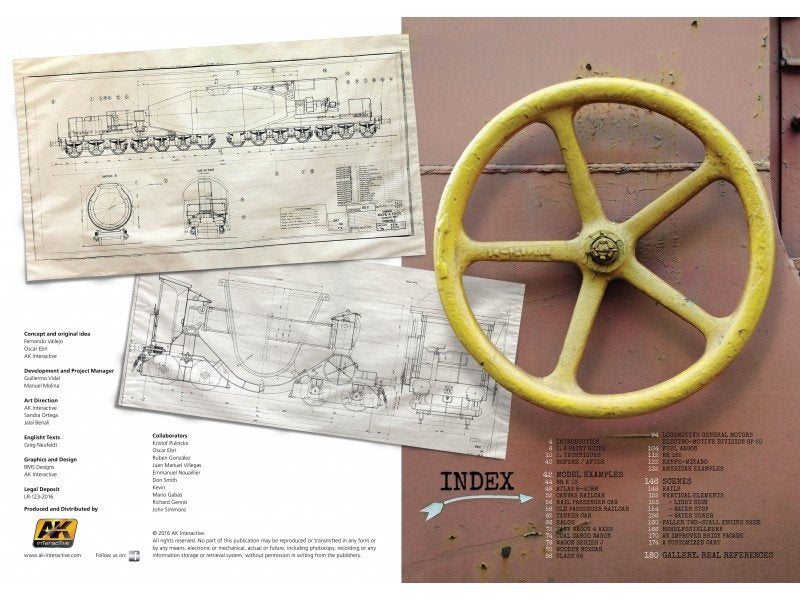 AK Interactive AK696 Trainspotting Modelling Techniques Book English – zdjęcie 2