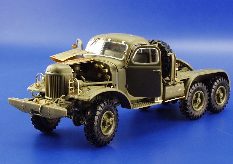 Eduard BIG3529 SA-2 MISSILE / ZiL-157 Truck TRUMPETER 1/35 – zdjęcie 22