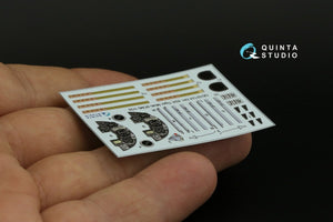 Quinta Studio QD32124 DH 82A Tiger Moth 3D-Printed &amp;amp; colored Interior on decal paper (ICM) 1/32 – image 3