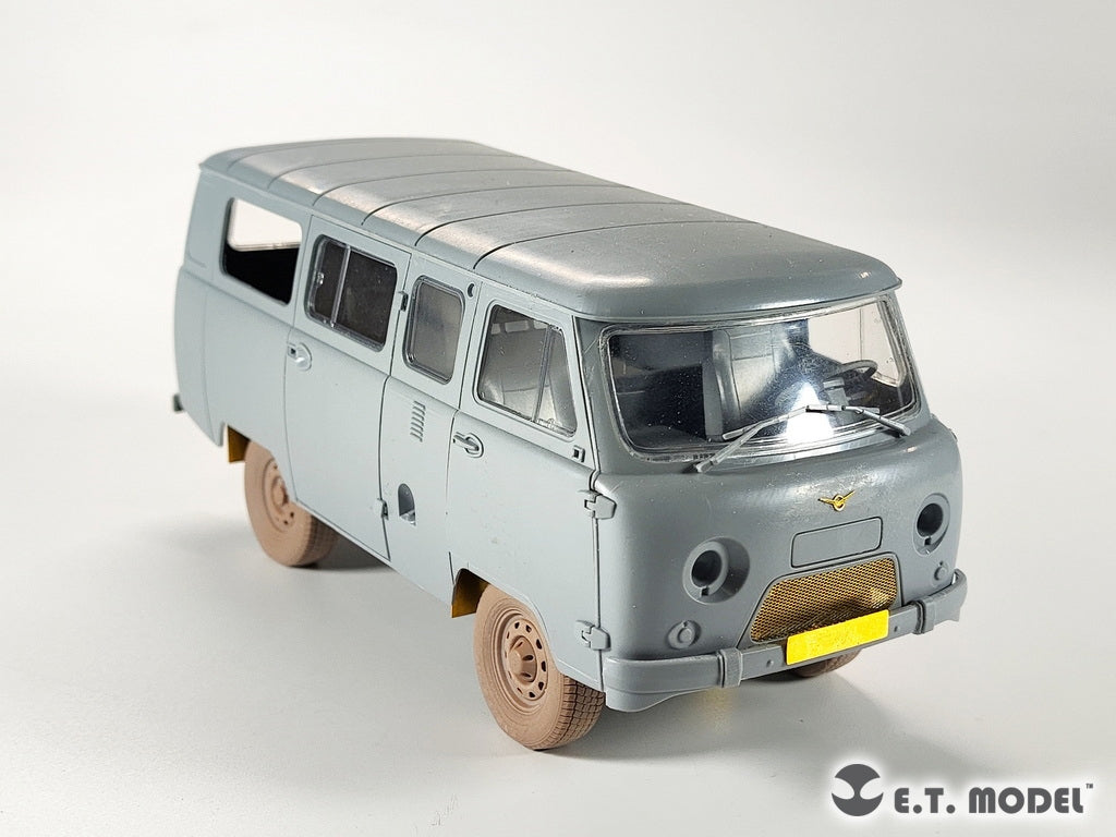 E.T. Model E35-319 Soviet UAZ3909 military van model modification parts For ZVEZDA 3644 1/35 – zdjęcie 3