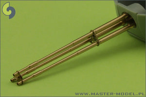 Master AM-35-001 M197 - Three-barrelled rotary 20mm cannon - turned barrels with etched barrel clamps 1/35 – zdjęcie 5