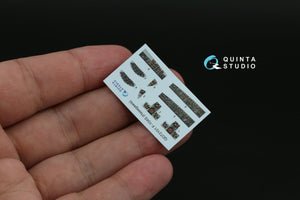 Quinta Studio QD72101 F-104S 3D-Printed &amp;amp; coloured Interior on decal paper (Hasegawa) 1/72 – zdjęcie 5