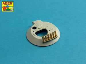 Aber 35A128 Soviet smoke Discharges system for BMP-1 902V “Tucha” with rack 1/35 – image 4