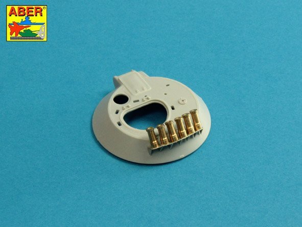 Aber 35A128 Soviet smoke Discharges system for BMP-1 902V “Tucha” with rack 1/35 – image 4