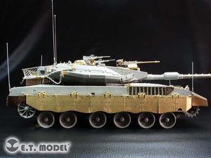 ET Model E35-163 Israeli Merkava Mk.3D Tank Side Skirts (For Meng TS-001) (1/35) – image 2