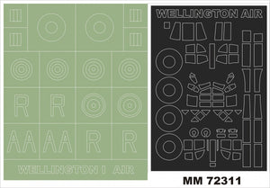 Montex MM72311 Wellington Mk.I AIRFIX A08019 1/72