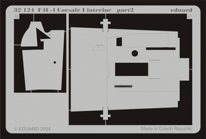 Eduard 32124 F4U-4 interior 1/32 TRUMPETER – image 2