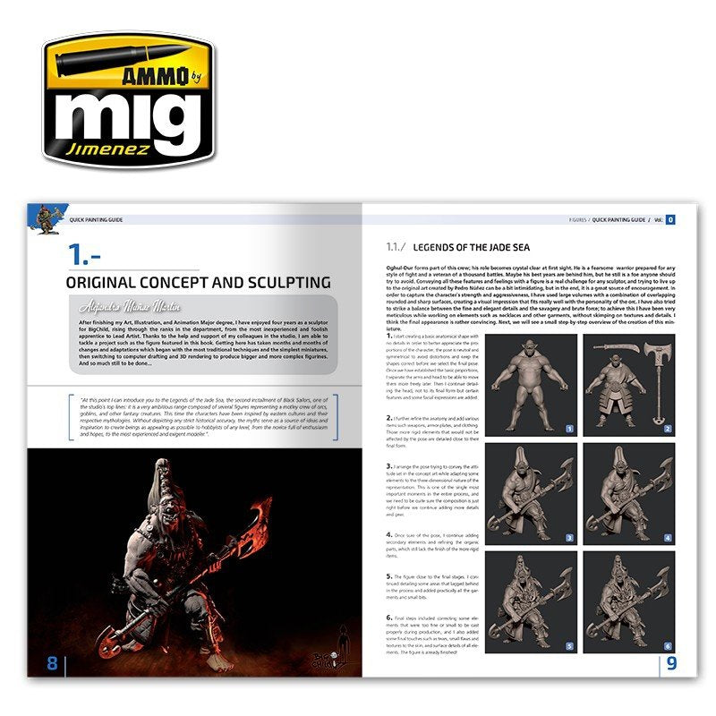 Ammo of Mig Jimenez 6220 ENCYCLOPEDIA OF FIGURES MODELLING TECHNIQUES VOL. 0 - QUICK GUIDE FOR PAINTING (English) – image 6