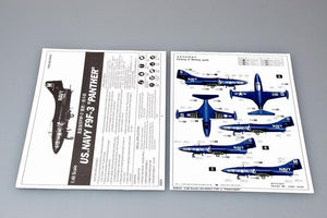 Trumpeter 02834 US.NAVY F9F-3 PANTHER 1/48 – image 5
