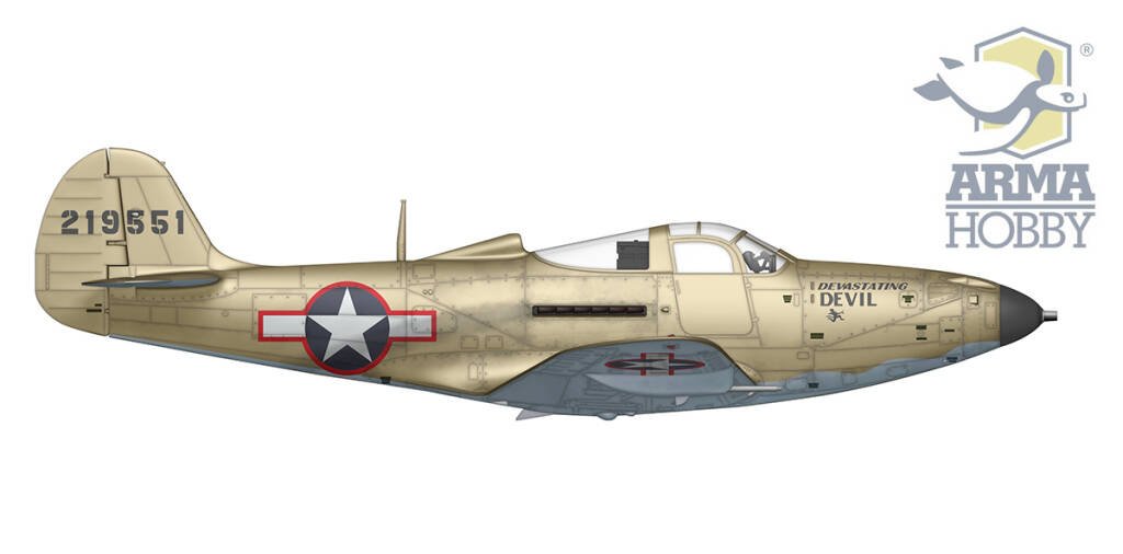 Arma Hobby 70055 P-39Q Airacobra 1/72 – zdjęcie 5