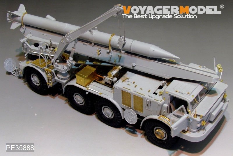 Voyager Model PE35888 Modern Russian 9P113 TEL w/9M21 rocket Basic for TRUMPETER 1/35 – zdjęcie 7