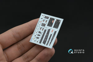 Quinta Studio QD+48531 F-86A Sabre 3D-Printed &amp;amp; coloured Interior on decal paper (Clear Prop) (with 3D-printed resin parts) 1/48 – zdjęcie 6