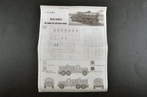 Trumpeter 01104 JIEFANG CA-30 FUEL TRUCK 1/72 – zdjęcie 5